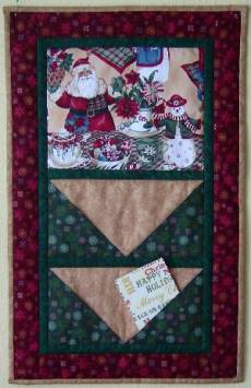 Wandbehang f�r Weihnachtspost