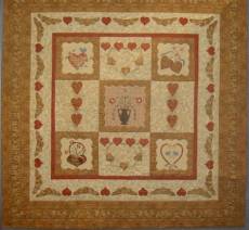 Anleitungen BOM - Homespun Hearts