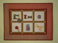 Anleitung Needles and notions Wandbehang