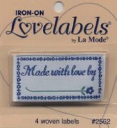 Love labels - Made with love by..