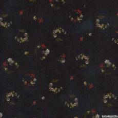 Graceful flowers darkbrown