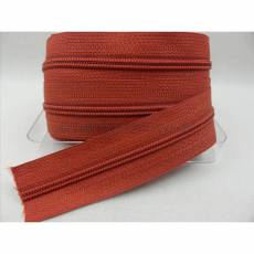 Endlos Reißverschluss 3 mm rostorange