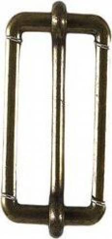 Leiterschnalle antikmessing M