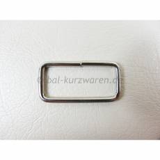 Rechteckösen 3 cm silber