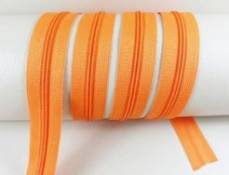 Endlos Reißverschluss 3 mm orange