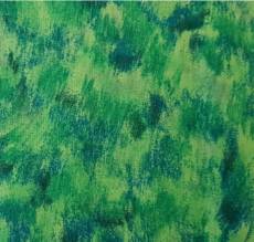 Painting blue green