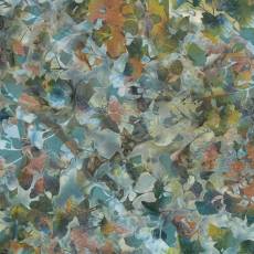 Batik blue green 