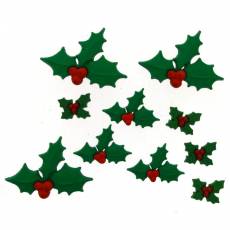Knöpfe - Holly Jolly Christmas