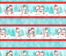 Frosty merry mints border
