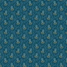 Edyta Sitar Cocoa Blue  Mountain Laurel Indigo