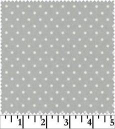 Maywood Flanell dots grey 