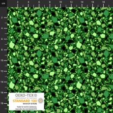 Quilting Rainbow green mosaik