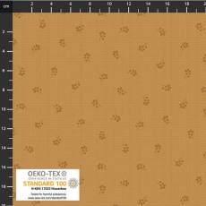Quilting Rainbow lightbrown fleur