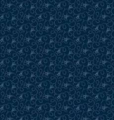 Tonal Ditzys swirl indigo