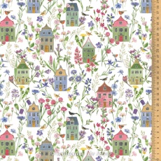 Acufactum Häuser und Blüten