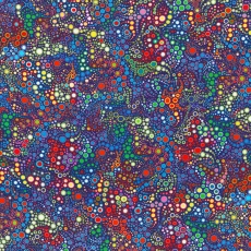 Effervescence digital blue