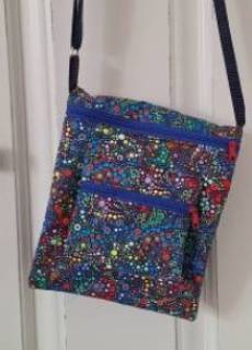 Tasche Multidots blue