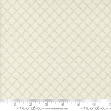 Farmhouse Flanell diagonal mesh creme