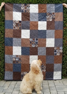 Farmhouse Flanell Sheep Quilt