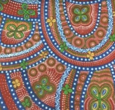 Aborigines - Rebirth Butterfly Spirits Red