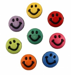 Knöpfe Smileys