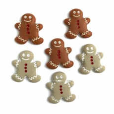 Knöpfe Gingerbread Cookies