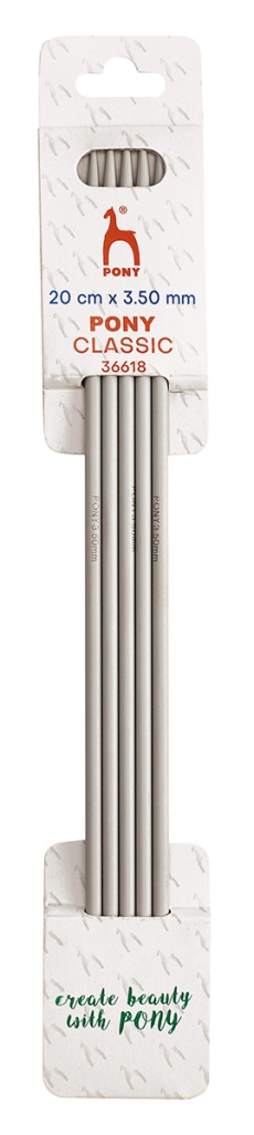 Nadelspiel Alu 20 cm x 3,5 mm  
