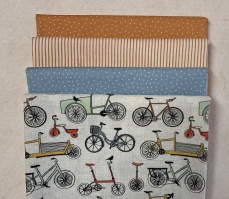 4 pack Westfalenstoffe Fahrräder + Farbmix