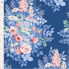 Tilda Something blue Whimsey flower night