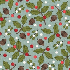 Snowtop Mountain Greenery aqua 