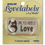 Love labels - Owl you need ist love