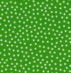 Quilters Basic dots weiss auf grün