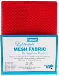 by annie Mesh fabric atom red