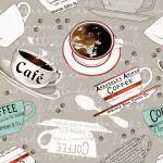 Kaffeehausstimmung cups taupe