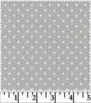 Maywood Flanell dots grey 