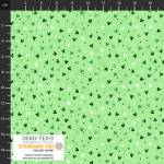 Quilting Rainbow green hearts