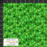 Quilting Rainbow green gingko 