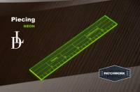Piecing Ruler 1 x 6 inch