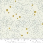 Shimmer Metallic Swirls Ivory 