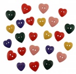 Knöpfe Hearts of color
