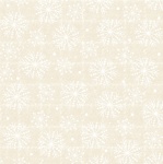  Holly Jolly Flanell Snowflakes Ecru