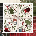  Holly Jolly Flanell Layer Cake 10 inch Squares