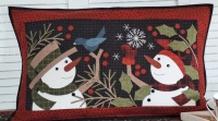 Holly Jolly Flanell Kissen