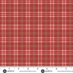 Jingle Bell Pajama Plaid Cranberry